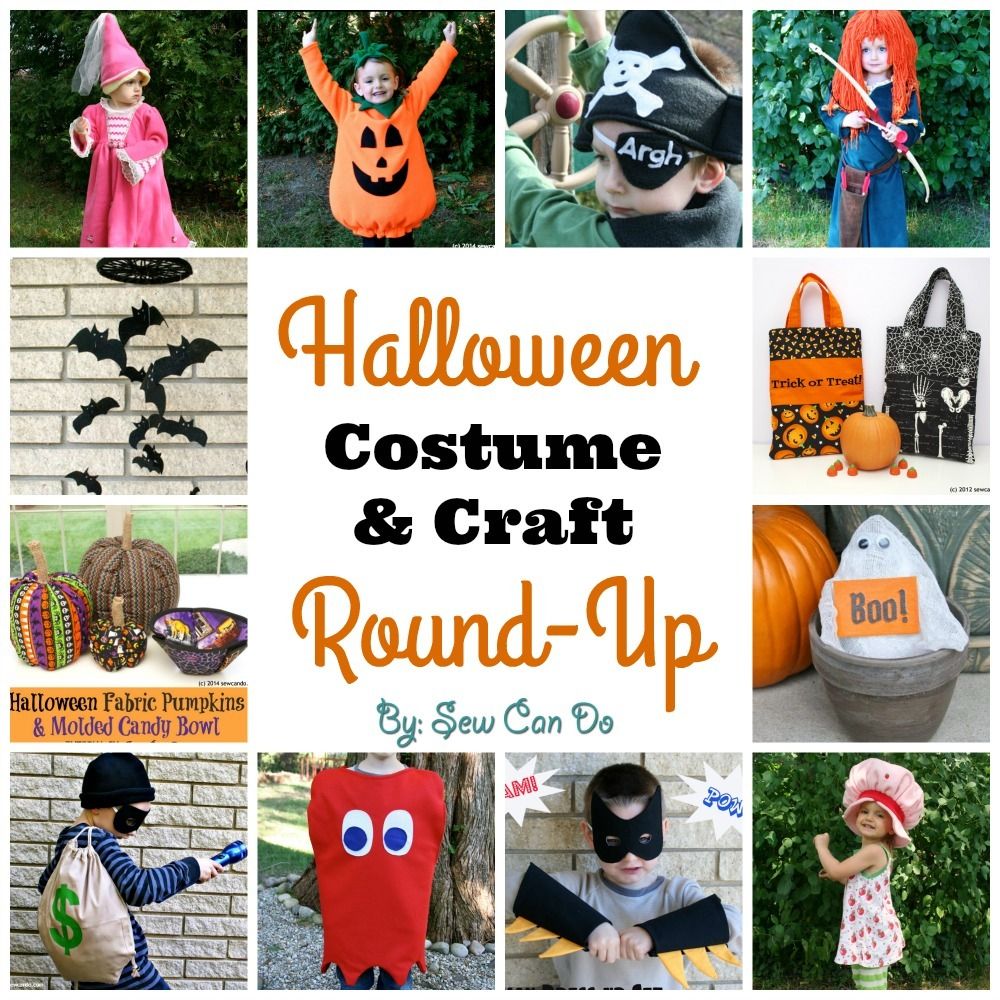 Sew Can Do Halloween Costume & Decoration RoundUp